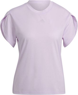 ADIDAS Damen Shirt W FLORAL T in lila
