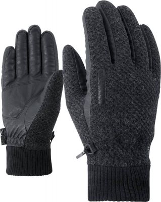 ZIENER Herren Handschuhe IRUK melange - - Handschuhe 802050 dark Artikelnummer: AW multisport - 822 glove