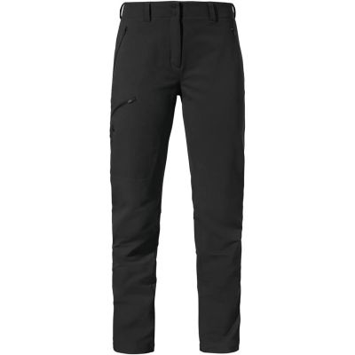 Damen Hose Pants Ascona Warm L in schwarz