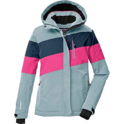 Kinder Funktionsjacke KSW 197 GRLS SKI JCKT in blau