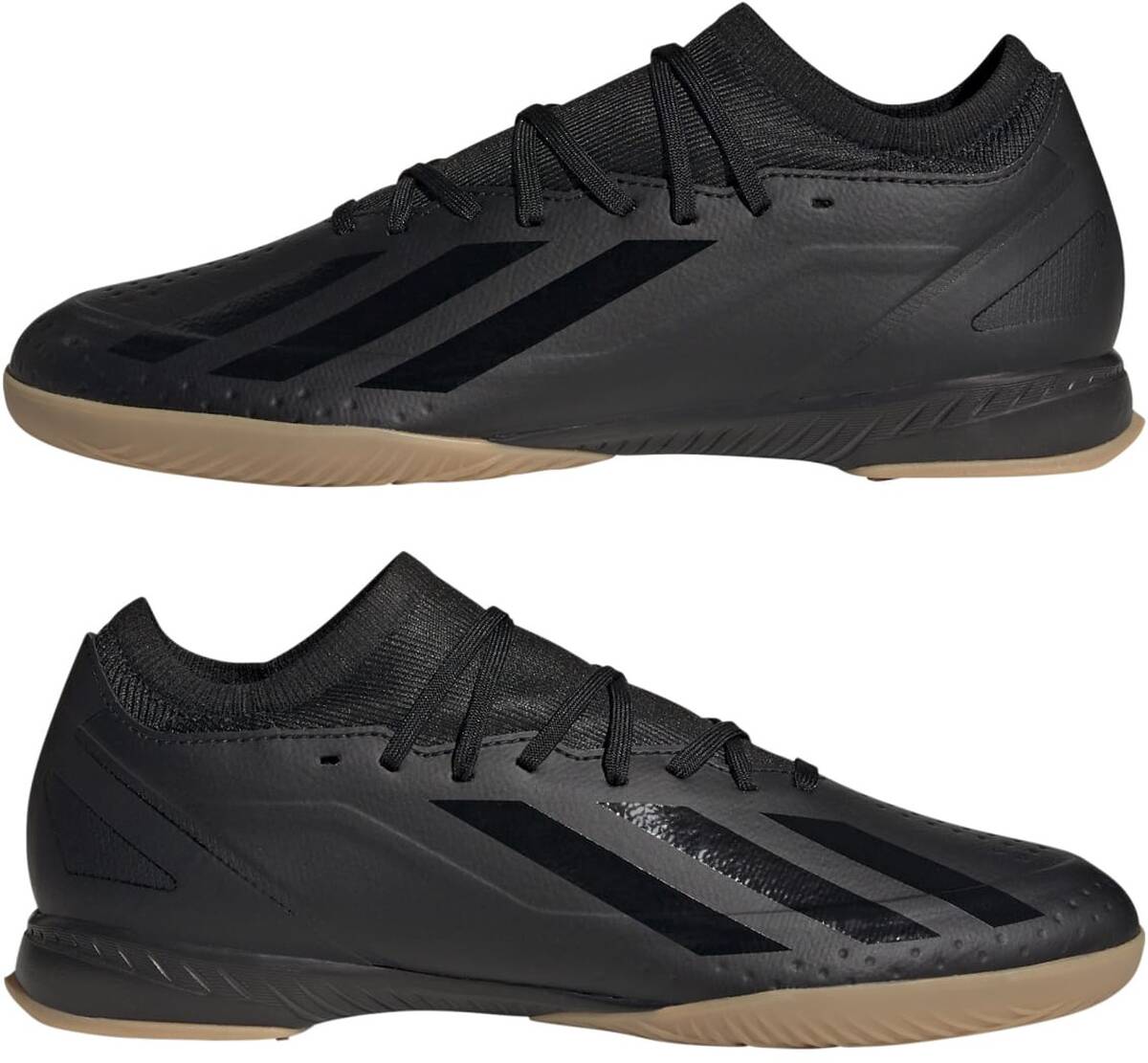 ADIDAS Herren Fussball Hallenschuhe X Crazyfast.3 IN FuBballschuhe Halle U Artikelnummer ID9343 000 CBLACK CBLACK CBLACK