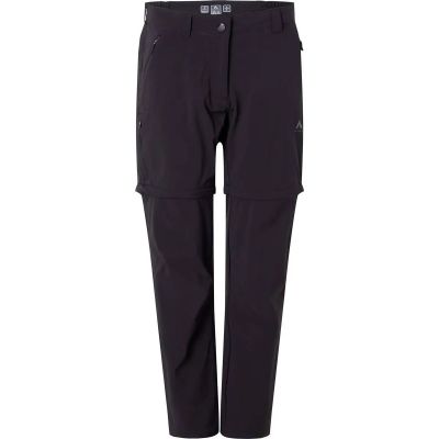 Damen Hose Da.-Abzipphose Malik II SHT W in schwarz