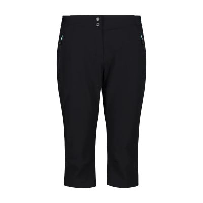WOMAN CAPRI PANT in 4ut antracite-opale