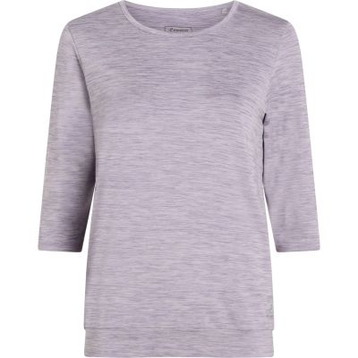 Damen Shirt Da.-Shirt Jewel 3/4 SS W in 911 melange/purple light
