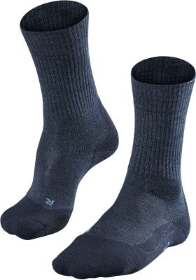 FALKE Herren Trekking-Socken "TK 2 Wool Men" in blau