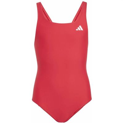 Kinder Badeanzug Kids Badeanzug mit V-förmigem Rückendesign in rot