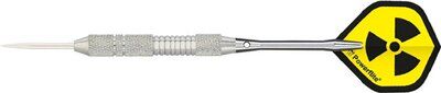 BULL`S Dartpfeil Mission Steel Dart in silber