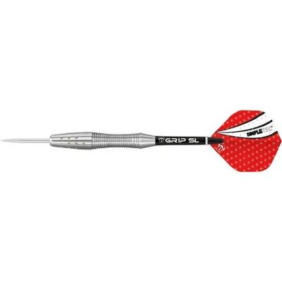 BULL`S Dartpfeil Sirius Steel Dart in silber