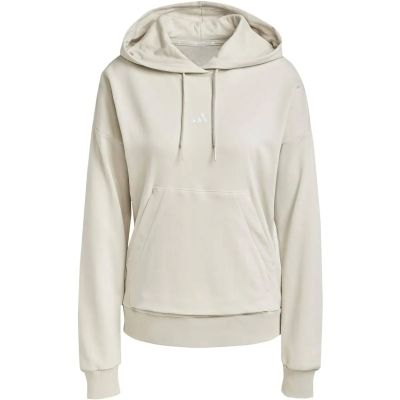Damen Kapuzensweat Essentials Small Logo French Terry in grau