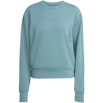 Damen Sweatshirt Designed-for-Training Warm-Up in blau