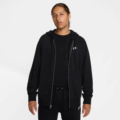 Herren Kapuzensweat Club Fleece in weiß