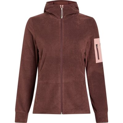 Damen Unterjacke Da.-Unterjacke Hucture FZ W in 295 red wine