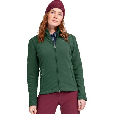 Damen Unterjacke Fleece Jacket Leona3 in grün