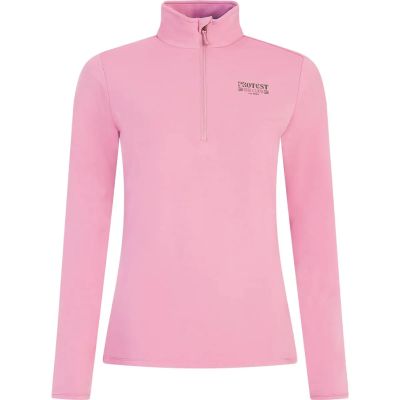 Damen Rolli PRTGentle 1/4 zip active top in pink