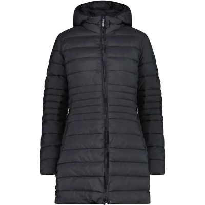 Damen Jacke WOMAN PARKA ZIP HOOD in schwarz
