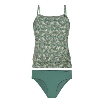PRTNome tankini B&C-cup in 663 veggie green