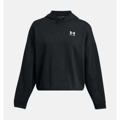UA Rival Terry OS Hoodie in schwarz