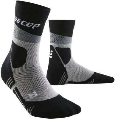 CEP Damen Socken max cushion socks, hiking, mid cut, women in schwarz