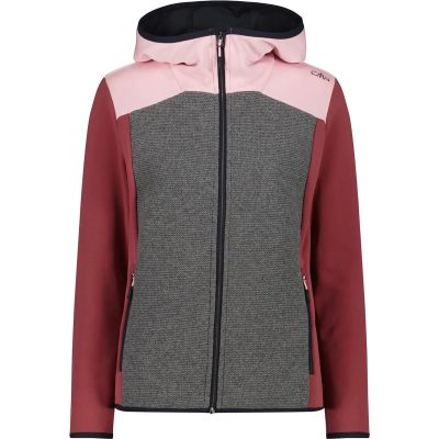 Damen Jacke WOMAN JACKET FIX HOOD in braun