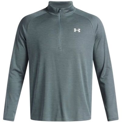 Herren Sweatshirt UA TECH TEXTURED 1/2 ZIP in grau