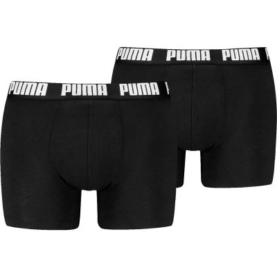 Herren Unterhose MEN EVERYDAY BASIC BOXER 2P in schwarz