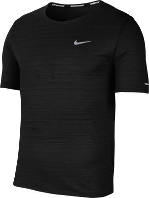 NIKE Herren Laufsport T-Shirt "DF Miler" in schwarz
