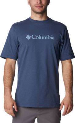 COLUMBIA Herren Unterjacke CSC Basic Logo Short Sleeve in blau
