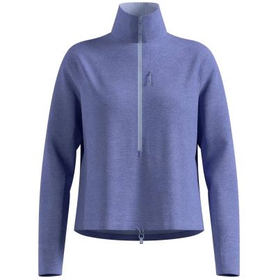 Damen Rolli GRID FLEECE in blau