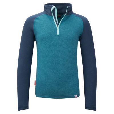 Kids Rauland Half Zip in blau