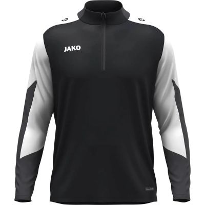 Herren Pullover Ziptop Dynamic in schwarz