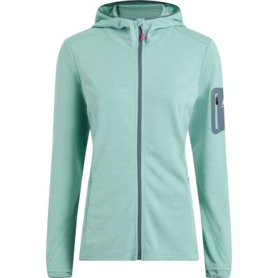 Damen Midlayer Jacke Tambuk in 927 melange/blue aqua