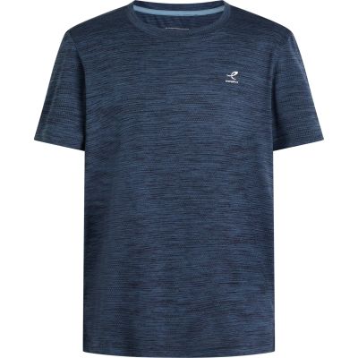 Kinder Shirt Ju.-T-Shirt Telly II SS B in 900 melange/navy dark