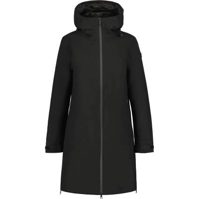Damen Mantel ISKOLA in schwarz