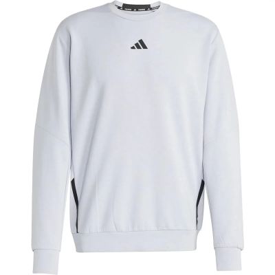 Herren Sweatshirt Designed for Training Rundhals in grau