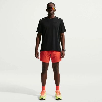 Herren T-Shirt Miler in schwarz