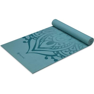 YOGAMATTE NIAGARA 6MM PREMIUM in blau