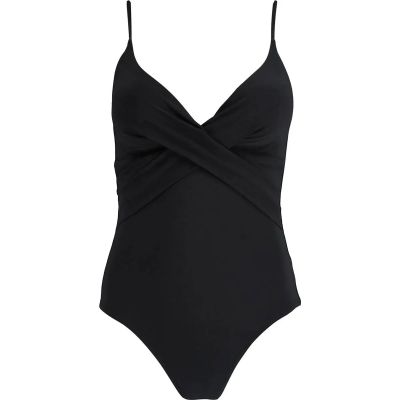 Damen Badeanzug in schwarz