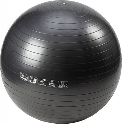 ENERGETICS Gymnastik Ball / Physioball in schwarz
