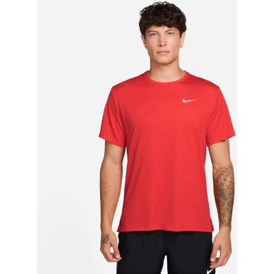 Herren T-Shirt M NK DF UV MILER SS in rot