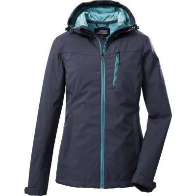 Damen Funktionsjacke KOS 89 WMN SFTSHLL JCKT in blau