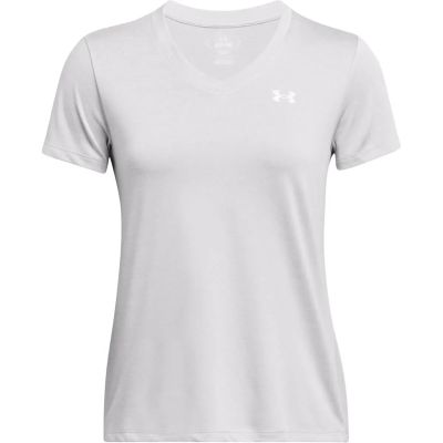 Damen Shirt TECH SSV- TWIST in grau