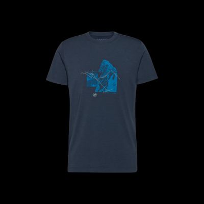 Mountain T-Shirt Men 4208m in 5118 marine