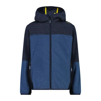 KID JACKET FIX HOOD in 32nu bluestone-b.blue