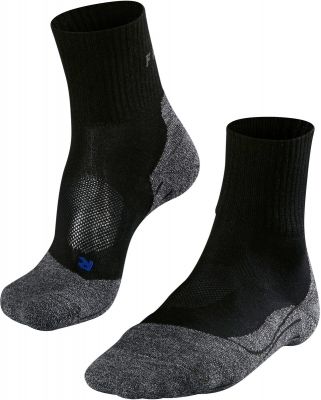 FALKE TK2 Short Cool Herren Socken in schwarz