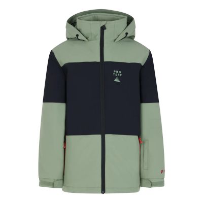 PRTDECKS JR snowjacket in 554 marl green