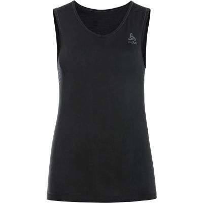 ODLO Damen Unterhemd BL TOP V-neck Singlet PERFORMA in weiß