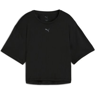 Damen Shirt W CLOUDSPUN RELAXED TEE in schwarz