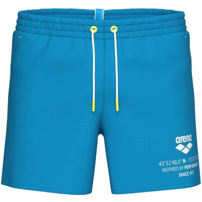 Herren Badeshorts M GRAPHIC BEACH SHORT in blau