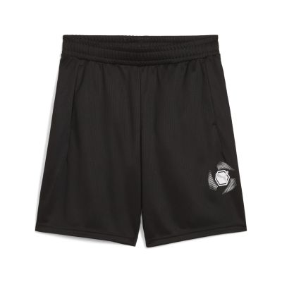 ACTIVE SPORTS Graphic Poly Shorts B in schwarz