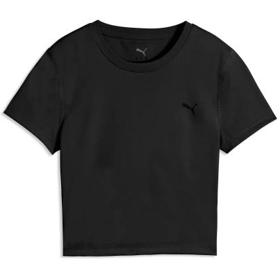 Damen Shirt W Puma Strong Cross Back Tee in schwarz